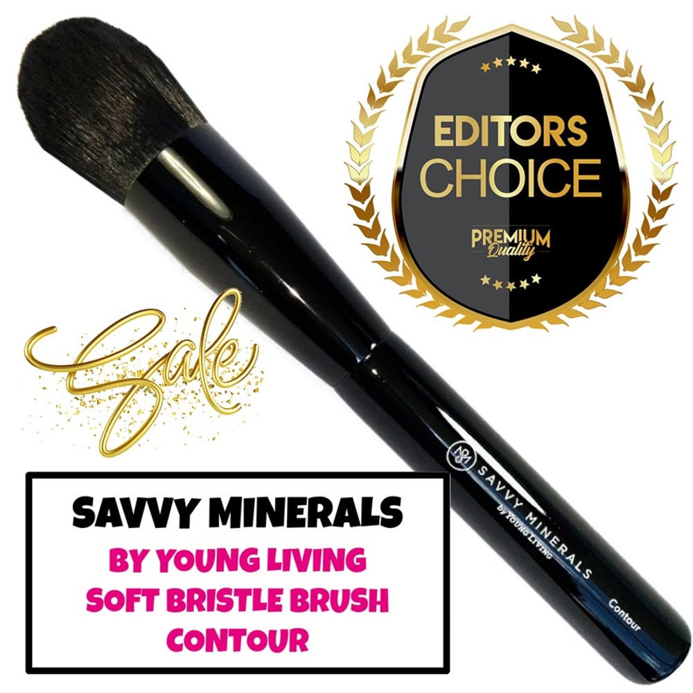 SAVVY MINERALS Soft Bristle Make Up Brush-CONTOUR